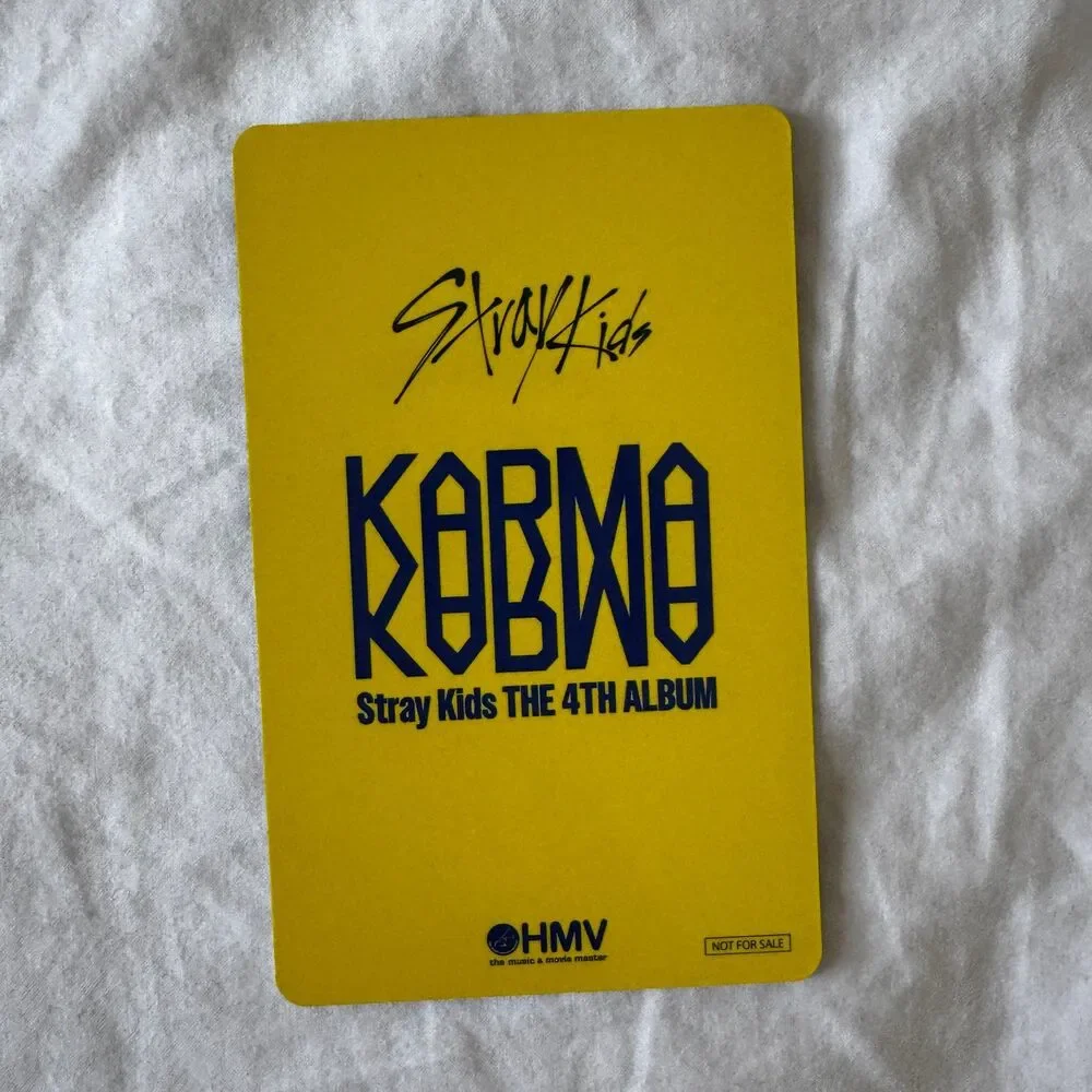 Felix Karma HMV lucky draw C version photocard